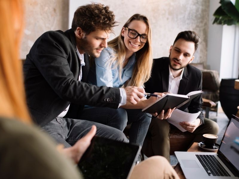 ClearPalm login screen for business clients